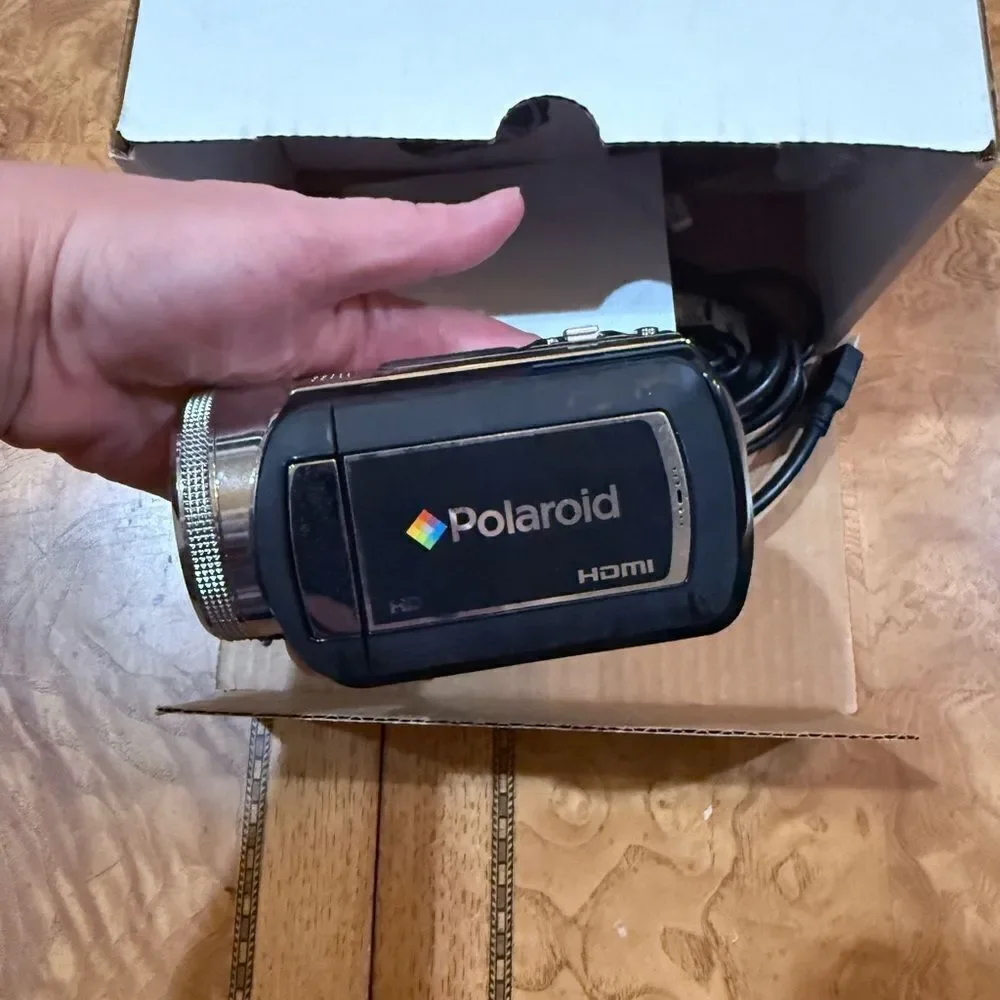 Polaroid DVC-00725F HD Camcorder - Black